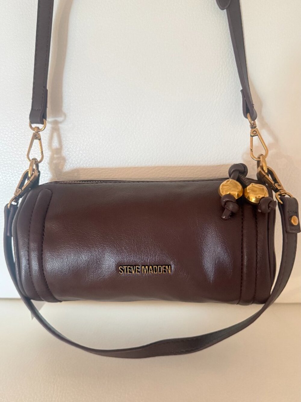 NWT STEVE MADDEN BTOVI CROSSBODY BAG SHOULDER BAG BROWN